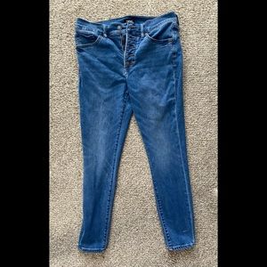 Express skinny denim jeans